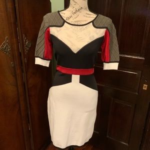 ❤️ Karen Millen ❤️ color block dress
